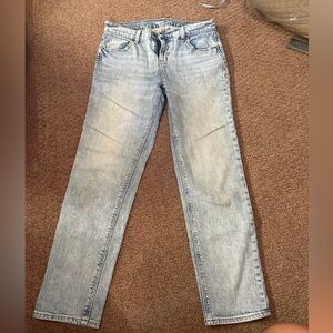 Old Navy Light Distressed Wash Boyfriend Jean Size 2